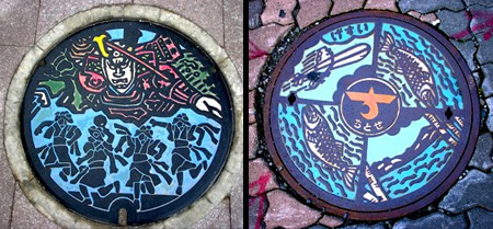 Painted Manhole Covers from Japan 3