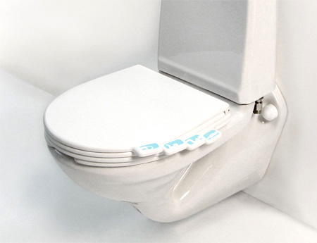 Tabbed Toilet Seat