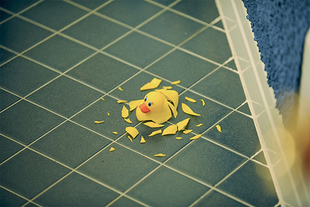 Shattered Rubber Ducky