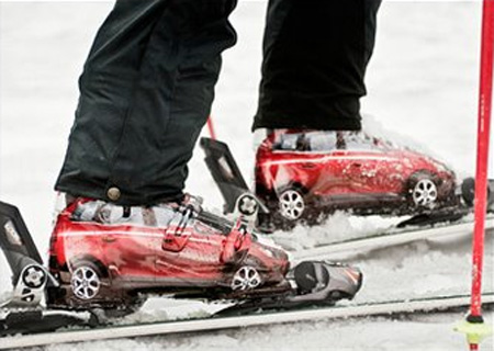 Volvo XC60 Ski Boots Ad Campaign 2