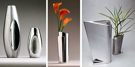 Metal Vases