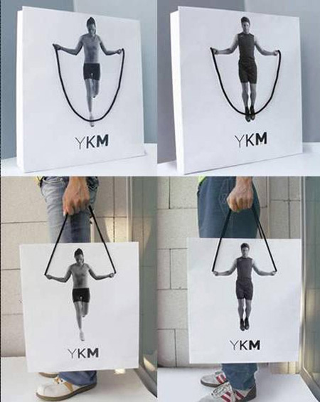 YKM Fitness Shopping Bag