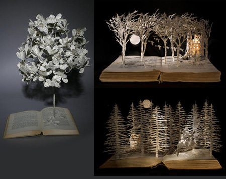 Book Sculptures by Su Blackwell