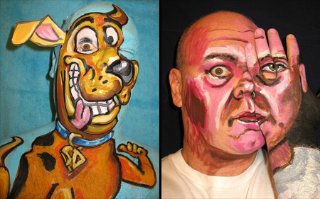 Face Paintings by James Kuhn 13