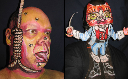 Face Paintings by James Kuhn 16