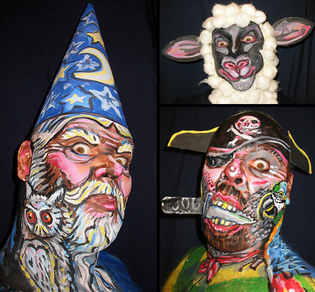 Face Paintings by James Kuhn 20