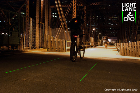 Innovative LightLane Bike Lane Concept 7