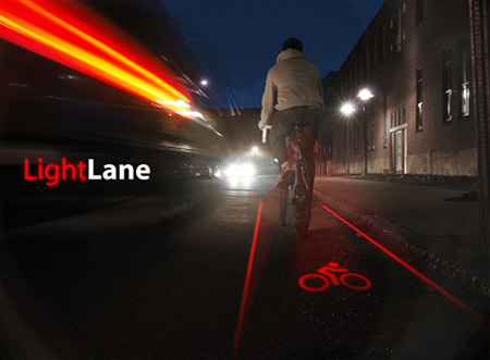 Innovative LightLane Bike Lane Concept 9