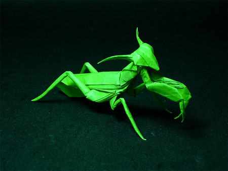 Praying Mantis Origami