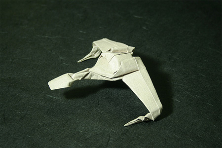 Klingon Bird of Prey Origami