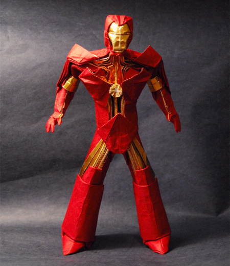 Iron Man Origami