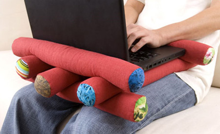 Log Laptop Pillow