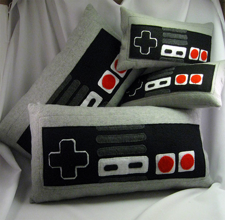 NES Controller Pillows