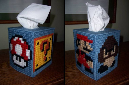 Super Mario Tissue Box