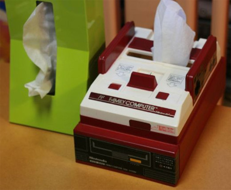 Nintendo Famicom Tissue Box Cover