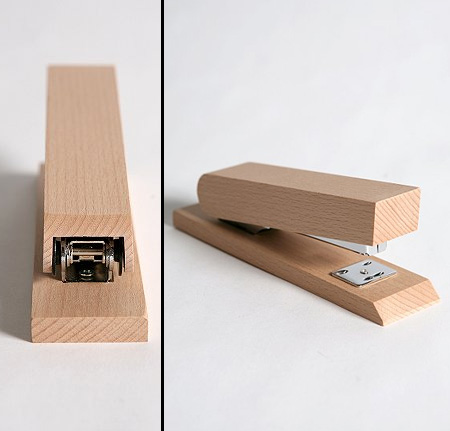 Solid Wood Stapler