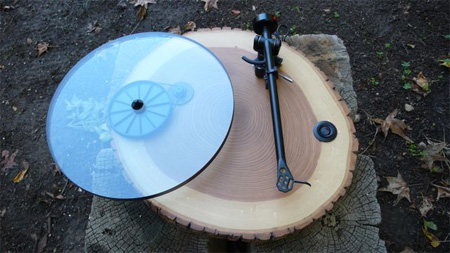 Audiowood Turntable