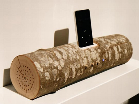 Wooden iPod Dock