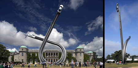 Audi 100th Anniversary Sculpture