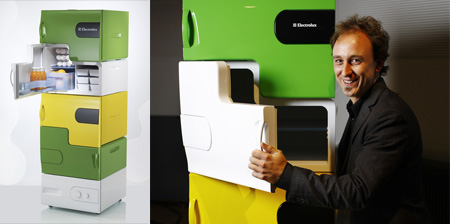 Cool Stackable Refrigerator Concept