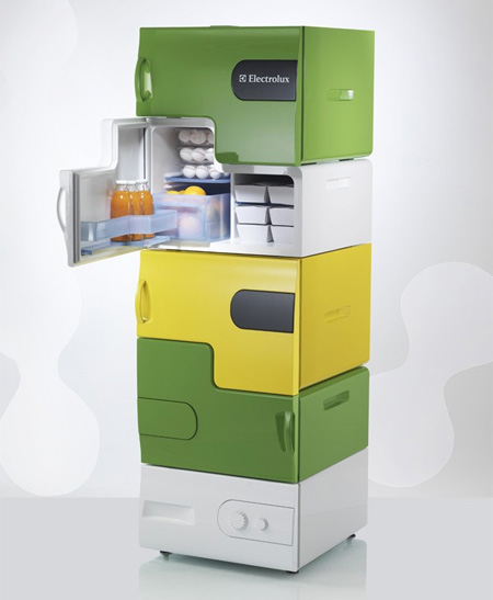 Flatshare Fridge by Stefan Buchberger