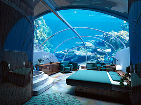 Underwater Hotel in Fiji