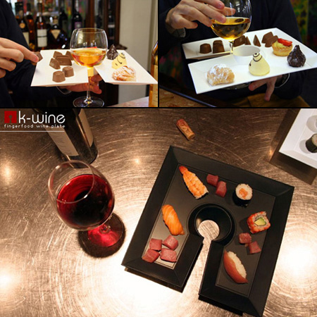 K-wine Food Plates