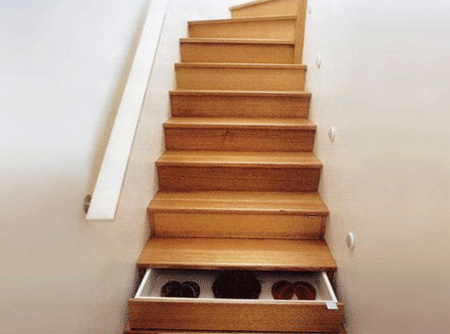 Staircase Drawers