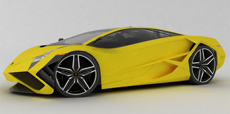 Beautiful Lamborghini X Concept