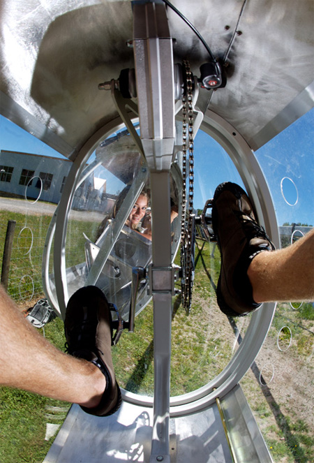 Human Powered Personal Monorail