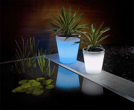 Solar Powered Plant Pot