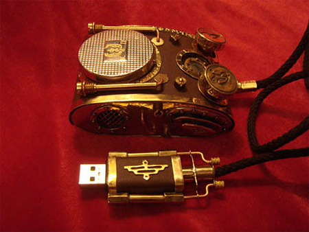 Steampunk Computer Mouse