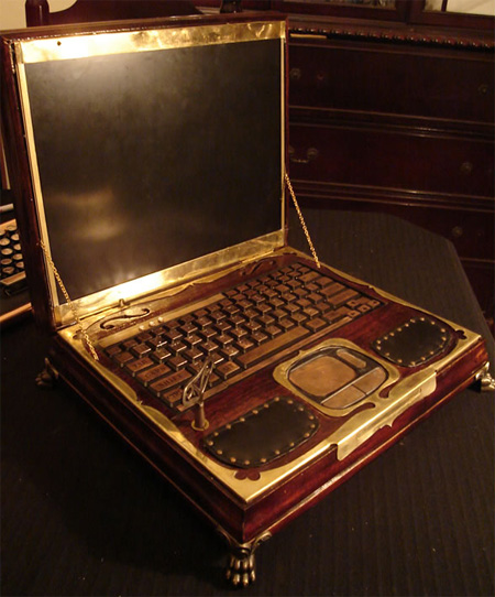 Steampunk Laptop