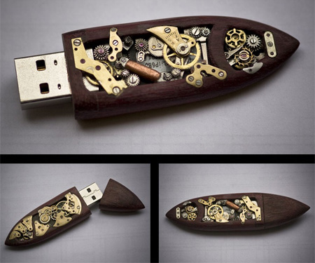 Steampunk USB Flash Drive