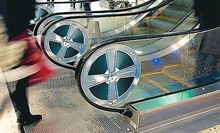 Film Festival Escalator Advertisement