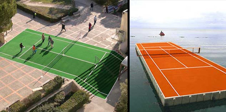 Extreme Tennis Court Locations