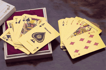 Gold Playing Cards