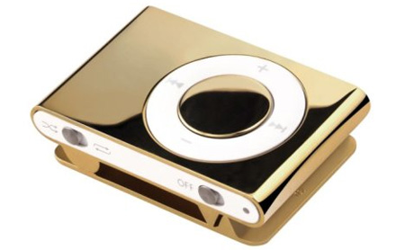 Gold iPod Shuffle