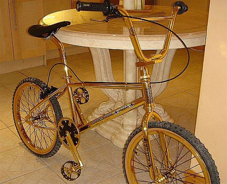 Gold Bike