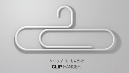 Paper Clip Coat Hanger