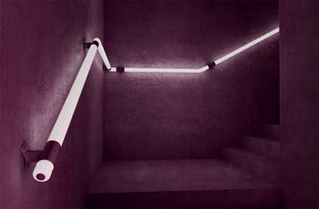 LED Staircase Handrail
