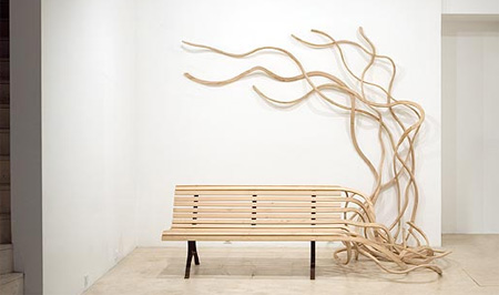 Unusual Spaghetti Bench