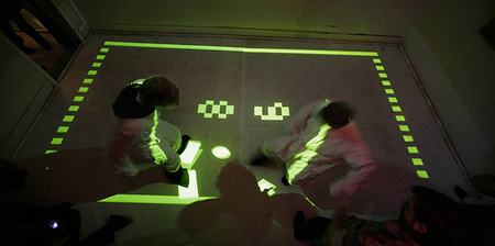 Futuristic Real Life Pong Game