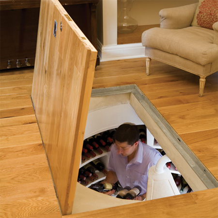 Cool Hidden Spiral Wine Cellars 7