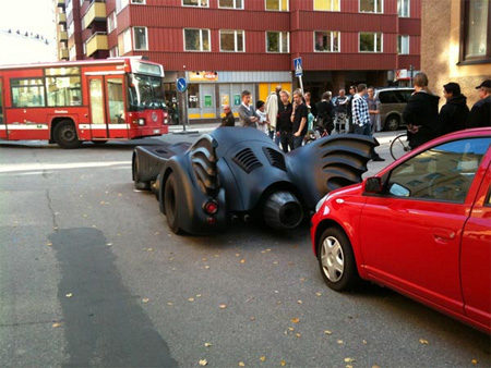 Batmobile Replica from Stockholm