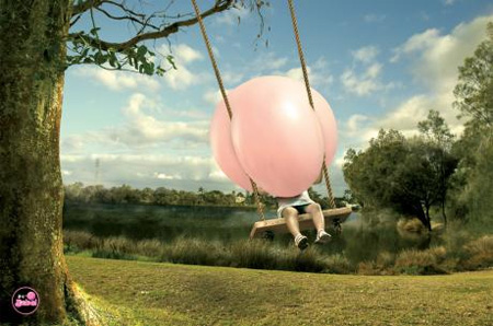 Big Babol Swing Advertisement