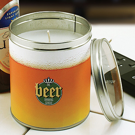 Beer Scented Candle