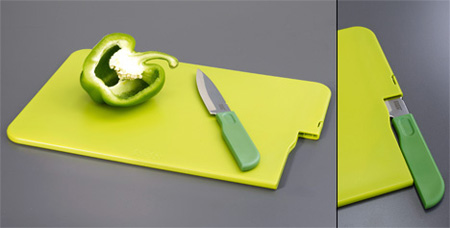 Cut and Store Cutting Board