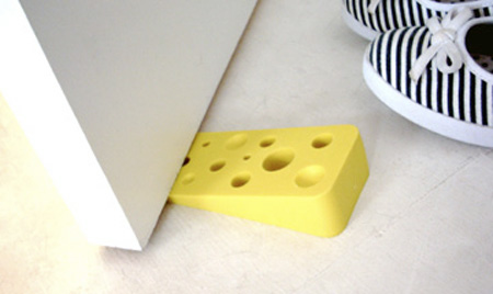 Swiss Cheese Doorstop