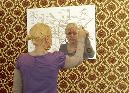 London Underground Mirror